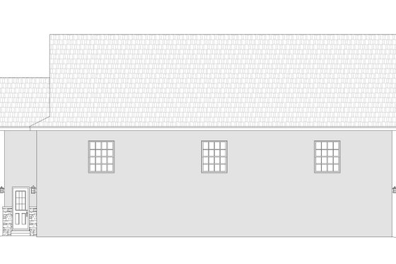 Exterior - Other Elevation for Contemporary House Plan #932-338, 0 bath