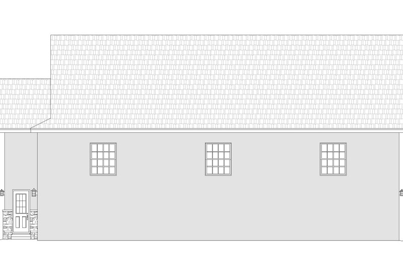Dream House Plan - Exterior - Other Elevation for Contemporary House Plan #932-338, 0 bath