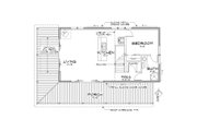 Cabin Style House Plan - 2 Beds 2 Baths 1015 Sq/Ft Plan #452-3 