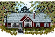 Traditional Style House Plan - 4 Beds 2 Baths 1676 Sq/Ft Plan #42-362 