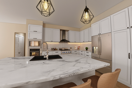 Interior - Kitchen for Farmhouse House Plan #48-985 - 3 bed, 2.5 bath