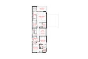 Modern Style House Plan - 3 Beds 2.5 Baths 2310 Sq/Ft Plan #80-226 