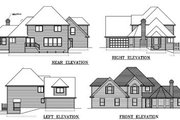 Traditional Style House Plan - 3 Beds 3 Baths 2218 Sq/Ft Plan #100-444 