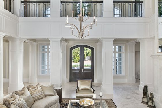 Interior - Family Room for Mediterranean House Plan #548-5 - 5 bed, 5.5 bath