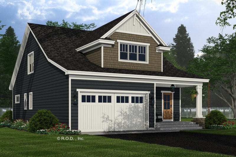 Dream House Plan - Exterior - Front Elevation 5 for Bungalow House Plan #51-1287 - 3 bed, 3.5 bath