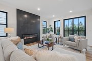 Contemporary Style House Plan - 3 Beds 2.5 Baths 2105 Sq/Ft Plan #1070-244 