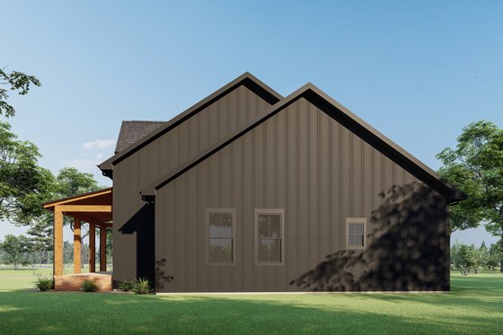 Exterior - Other Elevation 1 for Farmhouse House Plan #1092-66 - 2 bed, 2 bath