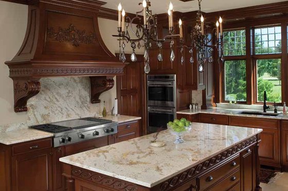 Interior - Kitchen for Country House Plan #928-99 - 3 bed, 2.5 bath