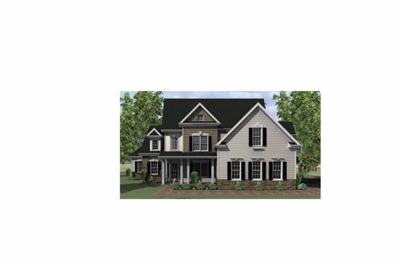 Dream House Plan - Exterior - Front Elevation 3 for Country House Plan #1010-6 - 3 bed, 2.5 bath