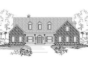 Traditional Exterior - Front Elevation Plan #411-141