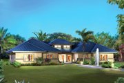 Contemporary Style House Plan - 4 Beds 4 Baths 2602 Sq/Ft Plan #57-686 