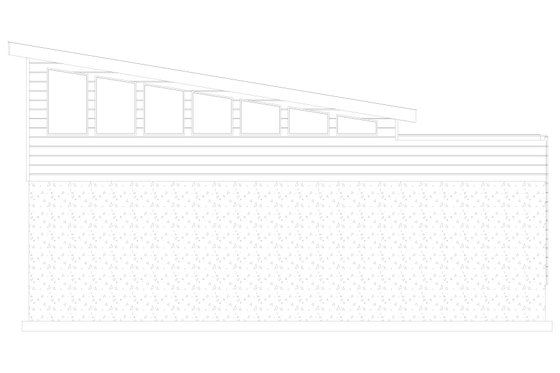 Exterior - Other Elevation 1 for Modern House Plan #1060-144, 0 bath