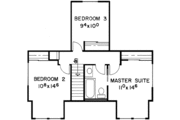 Contemporary Style House Plan - 3 Beds 1.5 Baths 1376 Sq/Ft Plan #60-751 