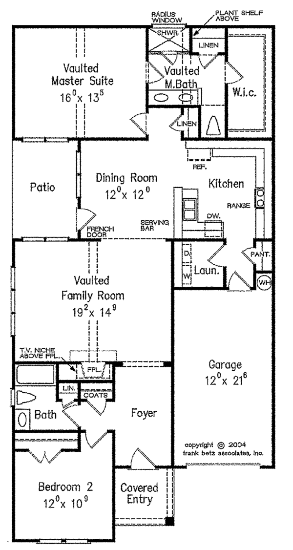 House Plan Design - Craftsman Floor Plan - Main Floor Plan #927-298