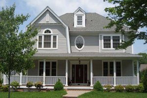 Home Plan - Exterior - Front Elevation for Colonial House Plan #1053-51 - 4 bed, 2.5 bath