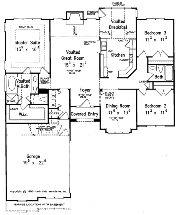 Architectural House Design - European Floor Plan - Main Floor Plan #927-119