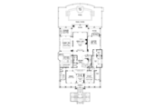 Mediterranean Style House Plan - 5 Beds 6.5 Baths 7211 Sq/Ft Plan #929-900 