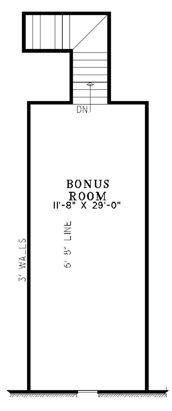 Dream House Plan - Colonial Floor Plan - Other Floor Plan #17-2847