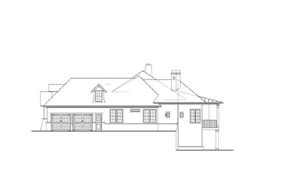 Floor Plan - Other Floor for Craftsman House Plan #54-304 - 3 bed, 2 bath