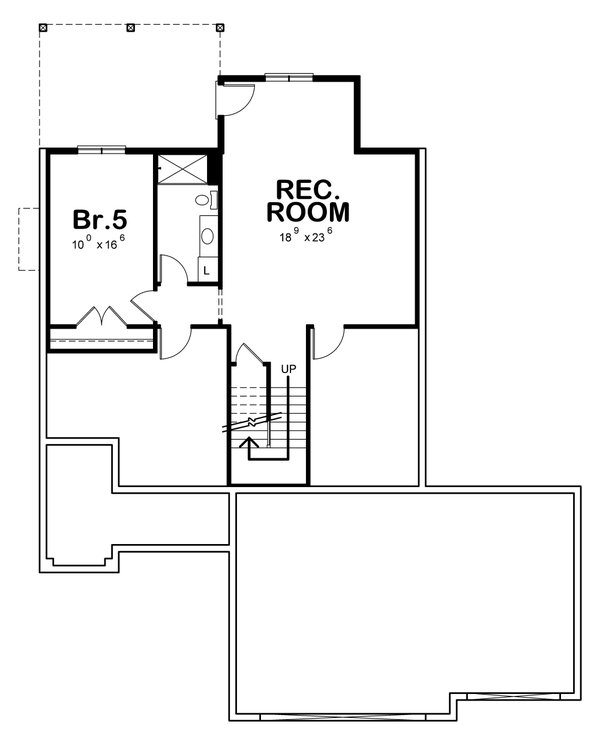 House Blueprint - Traditional Floor Plan - Other Floor Plan #20-2457