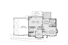 Architectural House Design - Tudor Floor Plan - Main Floor Plan #1037-37