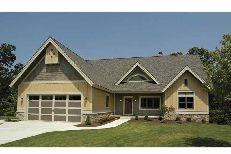 Home Plan - Exterior - Front Elevation 3 for Craftsman House Plan #928-88 - 3 bed, 2.5 bath