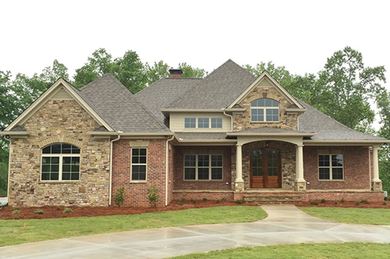 Dream House Plan - Exterior - Front Elevation 4 for Country House Plan #437-72 - 4 bed, 4 bath