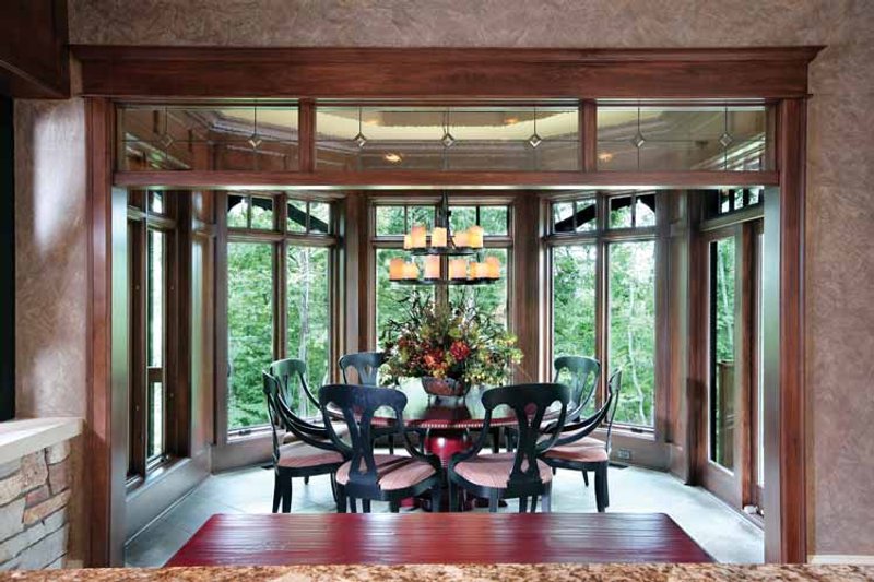 House Design - Interior - Dining Room for Craftsman House Plan #928-32 - 4 bed, 3.5 bath