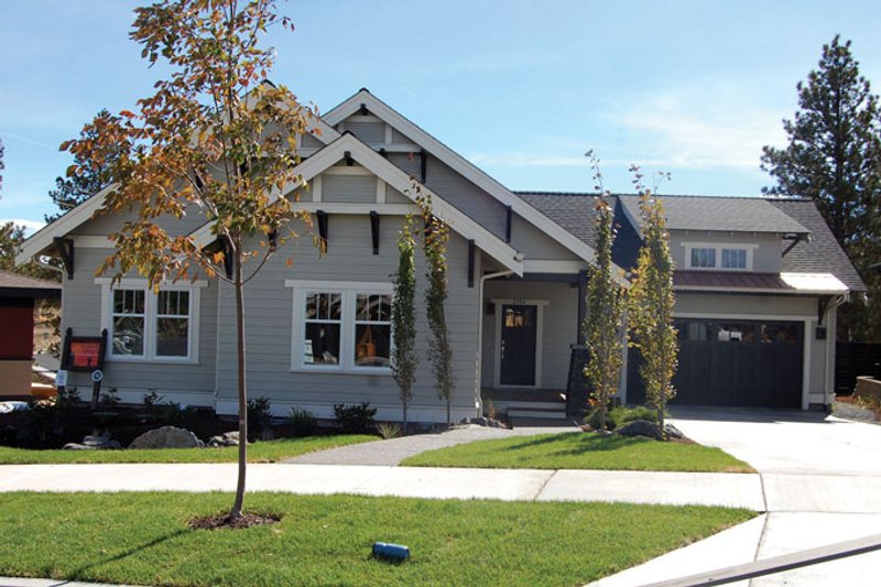 Home Plan - Exterior - Front Elevation 3 for Craftsman House Plan #895-81 - 3 bed, 2 bath