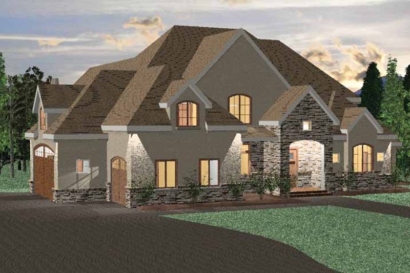 Dream House Plan - Country Exterior - Front Elevation Plan #937-12