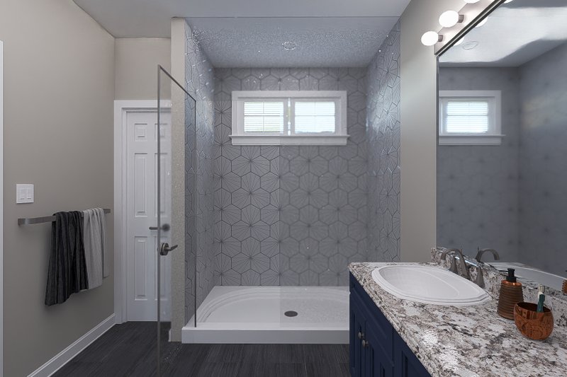 House Design - Interior - Master Bathroom 1 for Traditional House Plan #1060-221 - 3 bed, 2 bath
