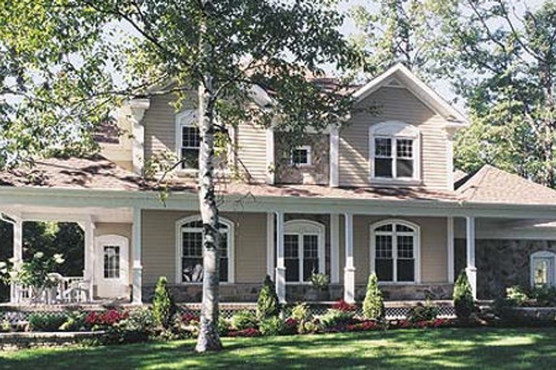 Architectural House Design - Exterior - Other Elevation for Country House Plan #23-282 - 3 bed, 2.5 bath