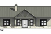 Barndominium Style House Plan - 3 Beds 2 Baths 1638 Sq/Ft Plan #1096-130 