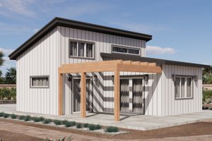 Dream House Plan - Traditional Exterior - Front Elevation Plan #1106-117