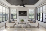 Modern Style House Plan - 3 Beds 2.5 Baths 2682 Sq/Ft Plan #455-610 