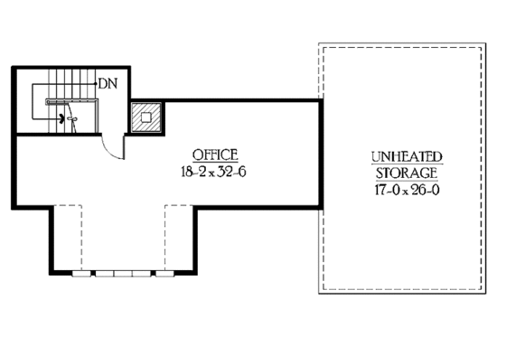 Floor Plan - Other Floor 1 for Craftsman House Plan #132-252 - 4 bed, 4 bath