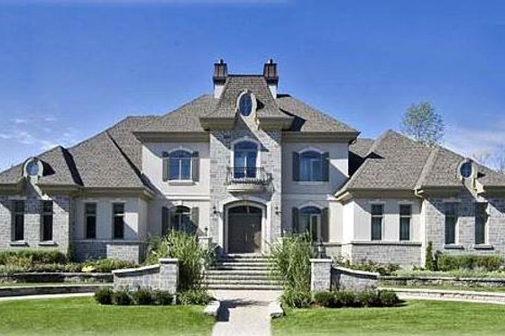 Exterior - Front Elevation for European House Plan #138-251 - 3 bed, 3 bath