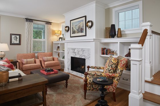 Interior - Family Room for Farmhouse House Plan #901-136 - 3 bed, 2.5 bath