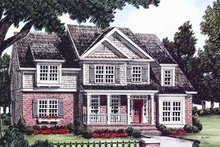Home Plan - Country Exterior - Front Elevation Plan #927-631