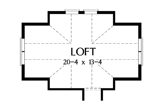Floor Plan - Other Floor for Country House Plan #929-473 - 3 bed, 3 bath