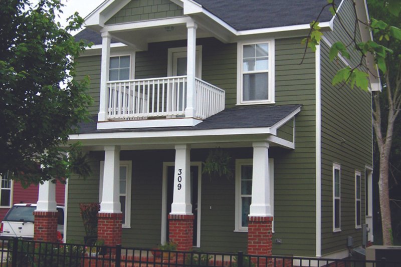 Architectural House Design - Craftsman Exterior - Front Elevation Plan #936-21
