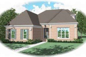 Traditional Exterior - Front Elevation Plan #81-1255