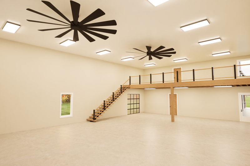 Architectural House Design - Interior - Other 1 for Barndominium House Plan #1116-16 - 4 bed, 3 bath