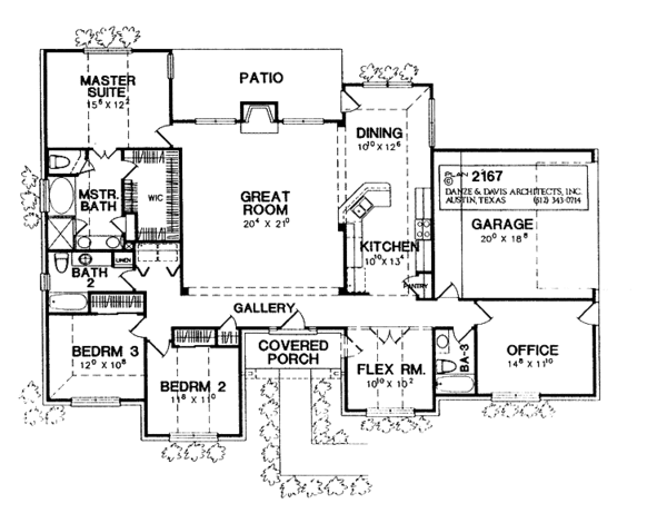 Architectural House Design - Mediterranean Floor Plan - Main Floor Plan #472-159
