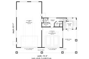 Contemporary Style House Plan - 2 Beds 3 Baths 2087 Sq/Ft Plan #932-988 