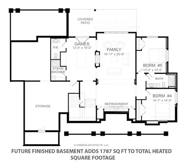Home Plan - Future Finished Basement