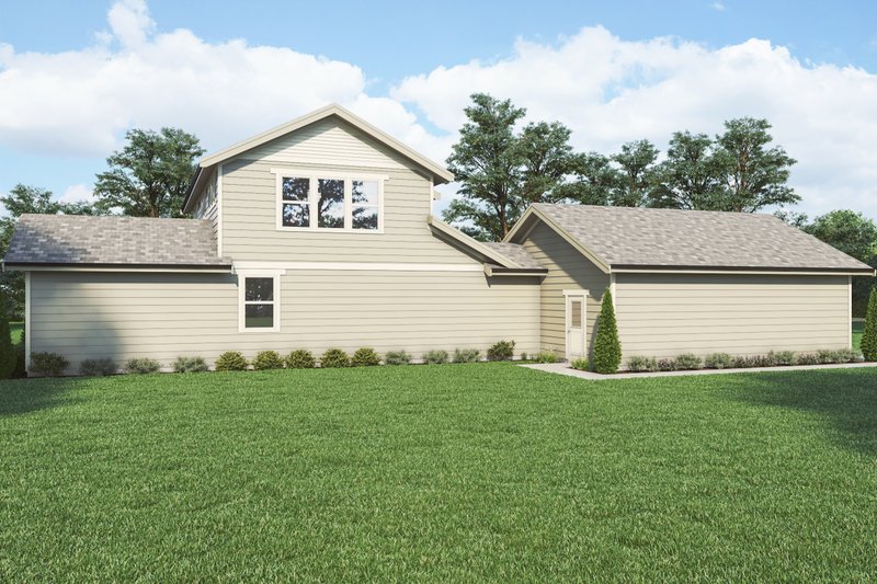 Dream House Plan - Exterior - Other Elevation for Craftsman House Plan #1070-131 - 3 bed, 2.5 bath