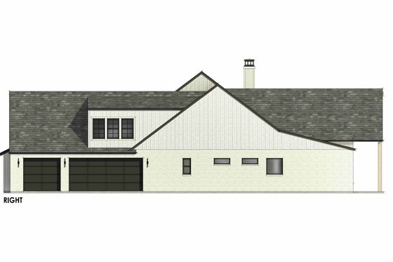 Exterior - Front Elevation 7 for European House Plan #1096-152 - 4 bed, 4.5 bath