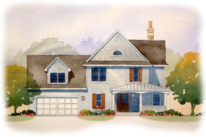Traditional Exterior - Front Elevation Plan #901-81