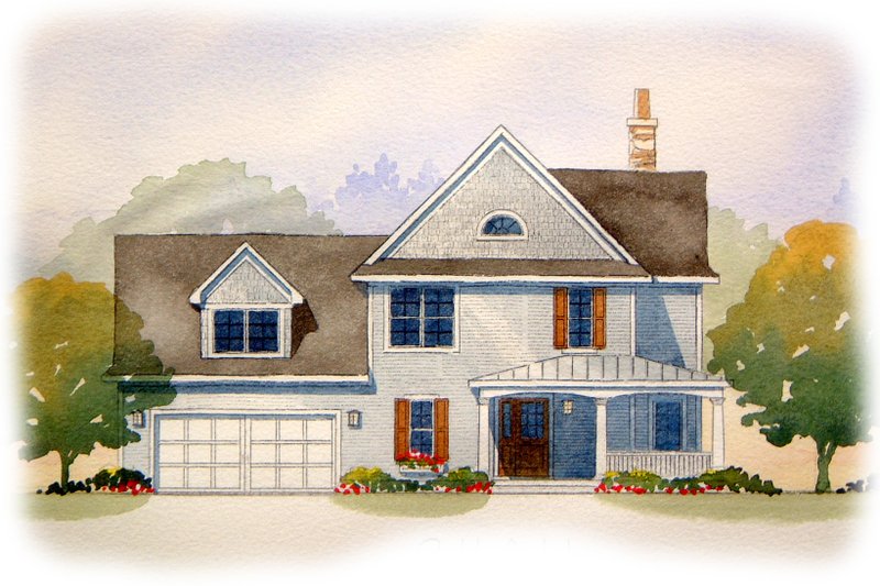 Traditional Style House Plan - 4 Beds 3.5 Baths 1920 Sq/Ft Plan #901-81